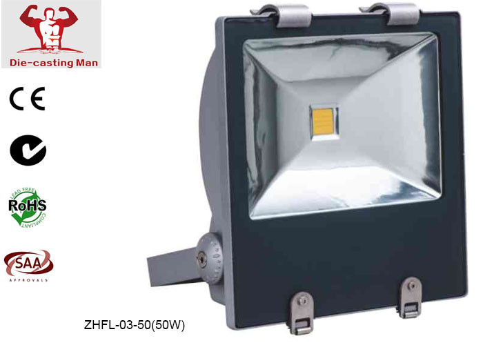 50W Aluminum Industrial LED Flood Lights 230V 60Hz Waterproof for