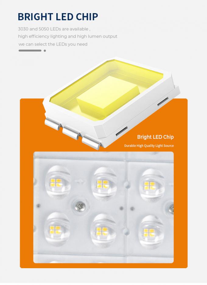 Energy Saving Road Lighting Fixtures 50w structure back radiating rib 7