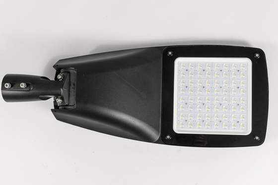 IP66 Glass LED Street Light Fixtures High Pressure Die Casting Aluminum 160w