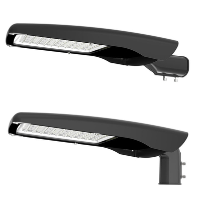 155lm/W IP66 Ik08 50 - 200W Outdoor Led Street Light Tempered Glass For Roadway