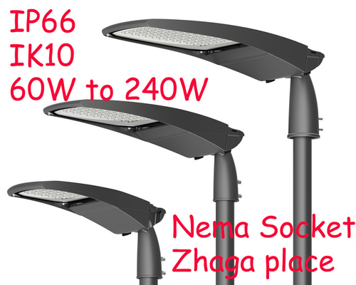 4000k 5700k IP66 300W Die Casting Aluminium Led Street Light Housing  140lm/W Ra70