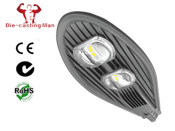 Heat Resistance Black IP 65 External LED Street Light Fixtures AC85 - 265v