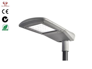 UV Resisted Powder Coating 50W / 60W IP66 LED Street Light Housing Grey Black Silver