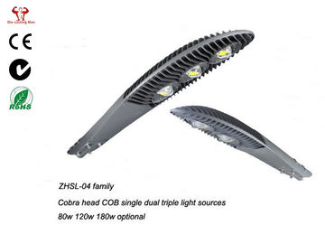 High Efficiency IP66 Triple Cree Led Street Light 110w 120w With 10kv 20kv Surge Protection