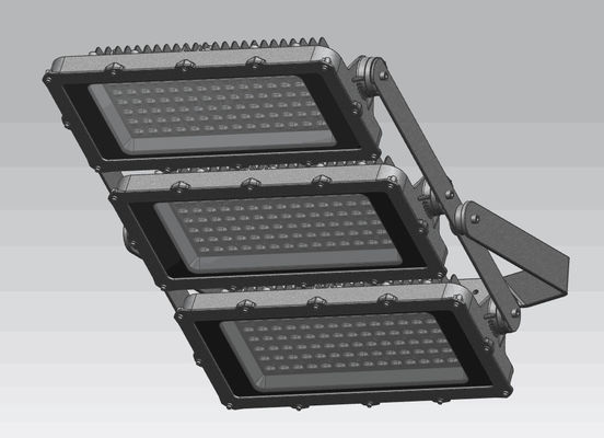 Heat Sink Casting Aluminum Parking Lot Flood Light 600W 800W 1000W High Lumens 140lm/W