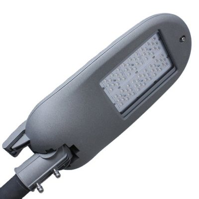 80W Gray Painting Aluminium IK08 Led Light Street Lamp For Government Project