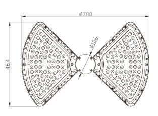 Outdoor Area Lighting Led Outdoor Garden Lights,150W / 300W / 540W.