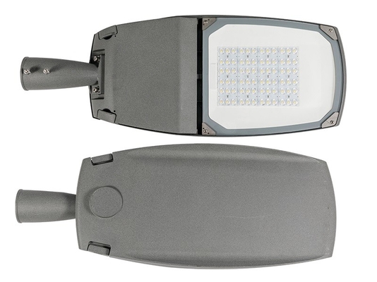 Dark Gray LED Street Light Housing 150lm/W Lamp Efficiency 120° Beam Angle