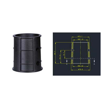 Die Casting Aluminium Street Light Adapter 50mm 60mm Pole Mounting Bracket