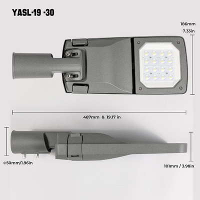 Customized Die Casting Aluminium LED Street Light Housing 40W 50W 60W