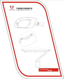 Outdoor LED Street Light Housing With Three Function For Main Street Light And Personal Area