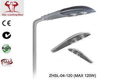 Die casting Aluminium CE IP66 LED Street Light Housing 120 Watt With Meanwell LED Driver