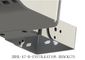 Ip66 Shoebox Led Street Light Housing 300w High Power In Grey / Black Color American market