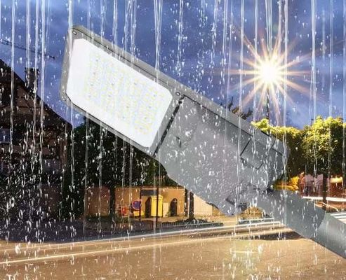 Residential District Outdoor LED Street Lights With 130-190lm/w Efficiency And 50 Years Lifespan