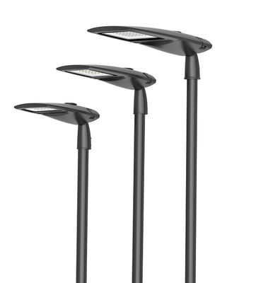 150 Lm/w Efficiency Aluminum Led Street Light YASL-14 Series Available In 3 Sizes 18000 Lumens 4000K Grey Or Black Finish YASL-14-40/80/120