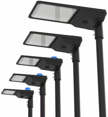 120° Beam Angle LED Street Light Housing In Dark Gray 50 Years Lifespan High Durability