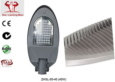 Gold or Grey SMD 40W Elegant LED Street Light Fixtures for Road / Highway / Landscape