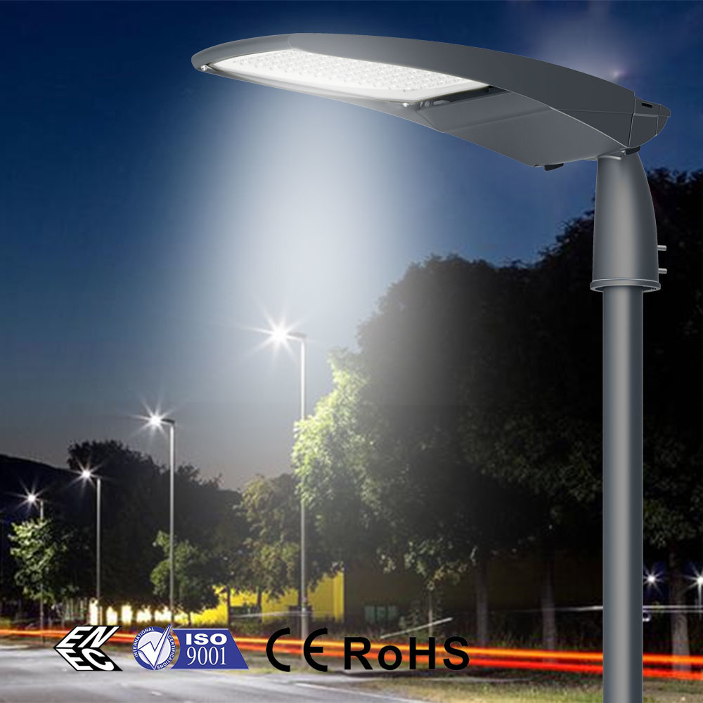 Street Light Protection 24750lm Smart Control Outdoor LED Street Lighting Surge Protection