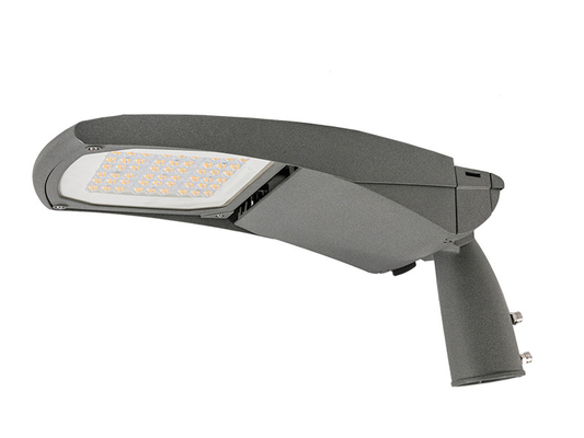 Ultra Clear Tempered Glass Street Light Housing Die Casting Aluminum 160lm/W