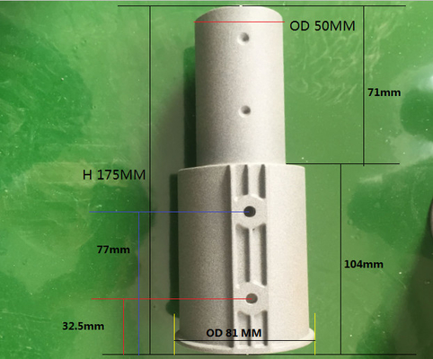 60mm 50mm Street Light Adapter Backet Die Casting Aluminum Arm
