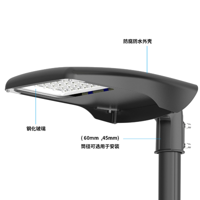 60w IP66 Waterproof Outdoor Smd Street Road Light Die Casting Aluminum