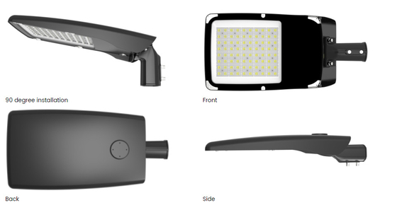 Aluminum 3030 SMD Outdoor LED Street Lights Waterproof High Power 60w