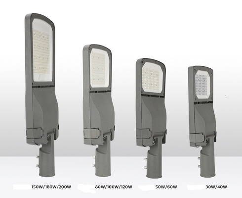 40W Intelligent Street Light Shell For Galvanized Steel Pipes Street Lamp